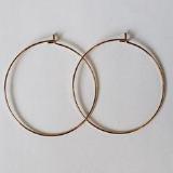 Large Simple Plain Hoop