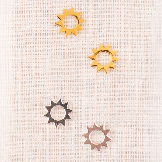 Sun Post Earring