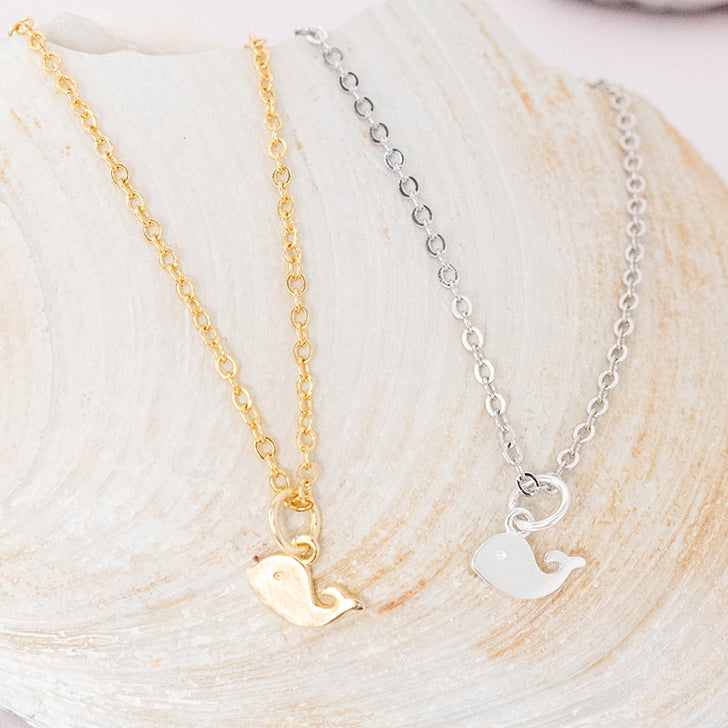 Whale Charm Necklace