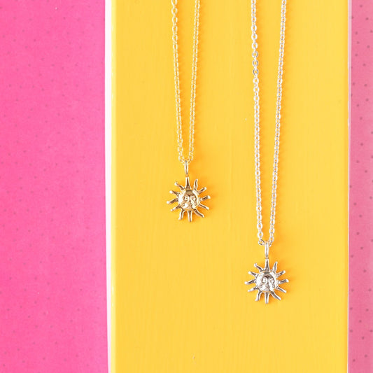 Smiling Sun Necklace